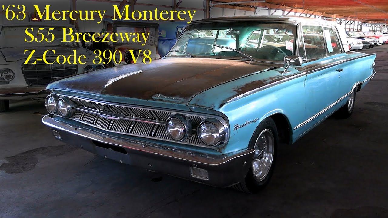 Mercury Monterey S55 Breezeway Z-Code 390 V8 335 л.с., 1963 год выпуска.