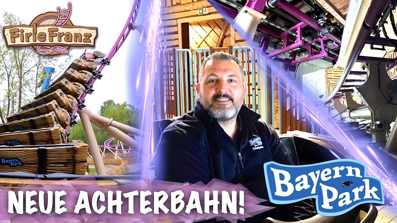 [Interview] Bayern Park's neue Achterbahn 2023 `FirleFranz´ & Backstage-Tour