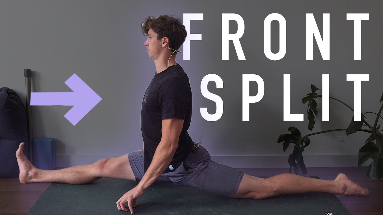 30 Minute Front Split Flexibility Routine V2 (FOLLOW ALONG)