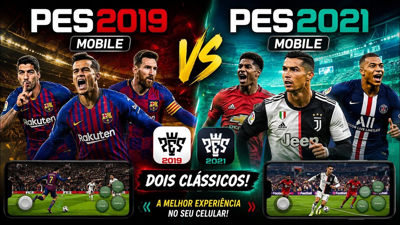 PES 2021 MOBILE 5.7.0 RELIC & PRIMEIRO PROGRESSO NO PES 2019 MOBILE! 🔥