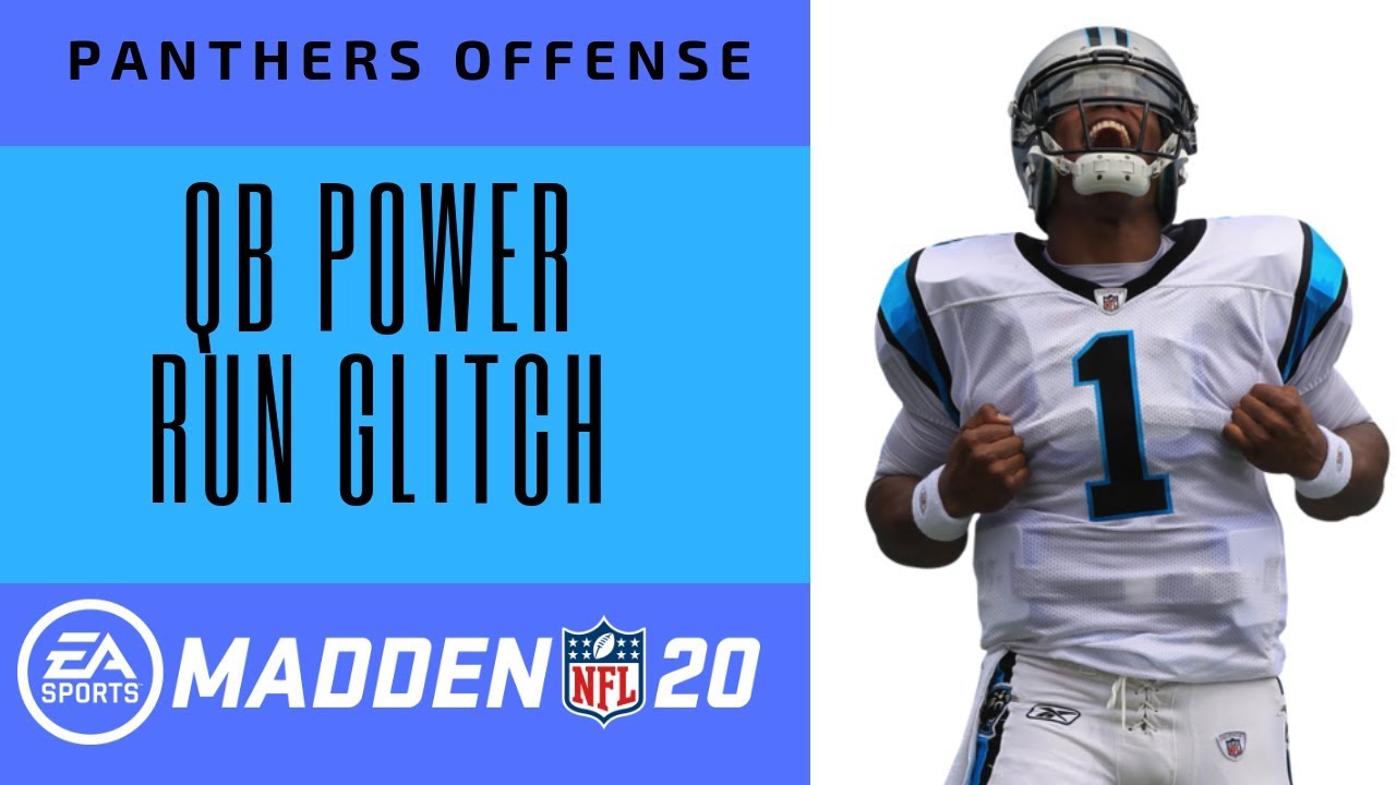 QB Power Run Glitch! (Warning Don't Watch) Best Running play in Madden 20