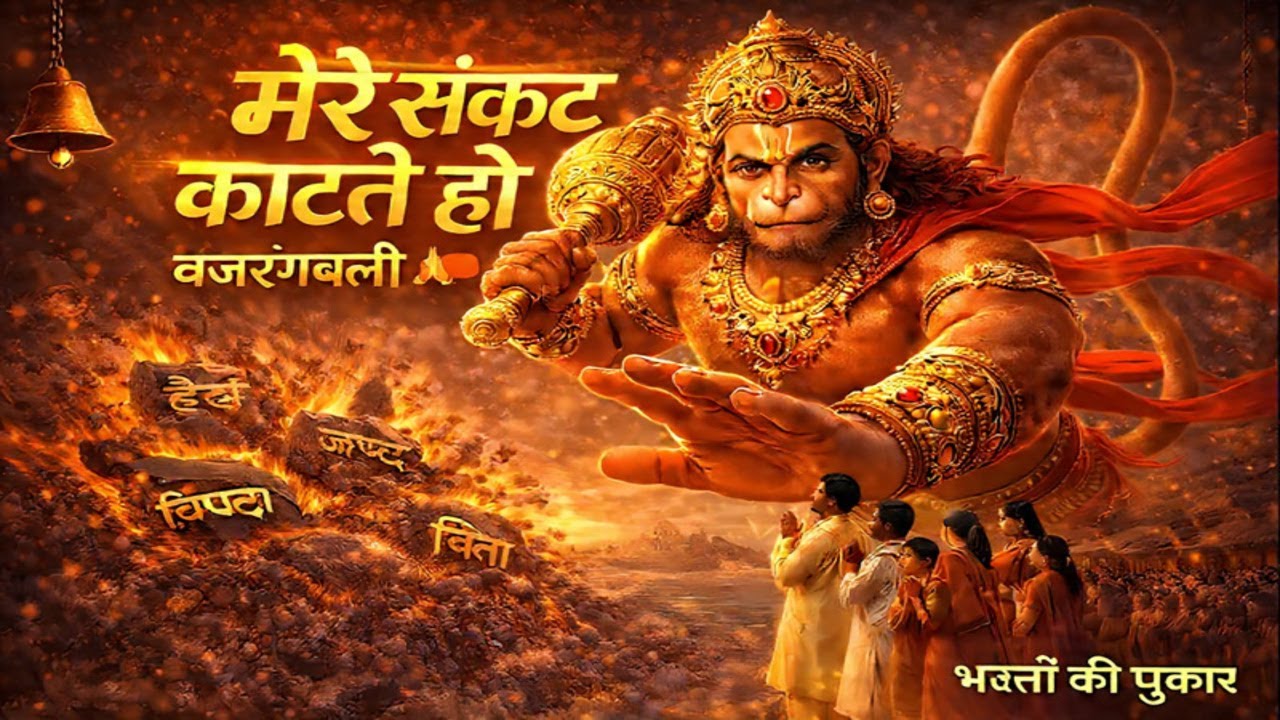 मेरे संकट काटते हो हे बजरंगबली | शक्तिशाली हनुमान भजन | भाग 1 #hanumanbhajans #MereSankatKaatteHo