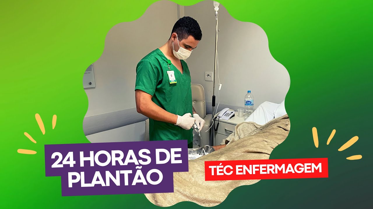 24 hrs comigo de plantão TÉCNICO DE ENFERMAGEM 🩺💚