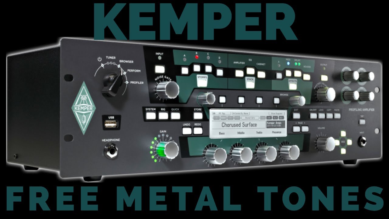Kemper Profiling Amp - Free Metal Tones Demo (Rig Exchange)