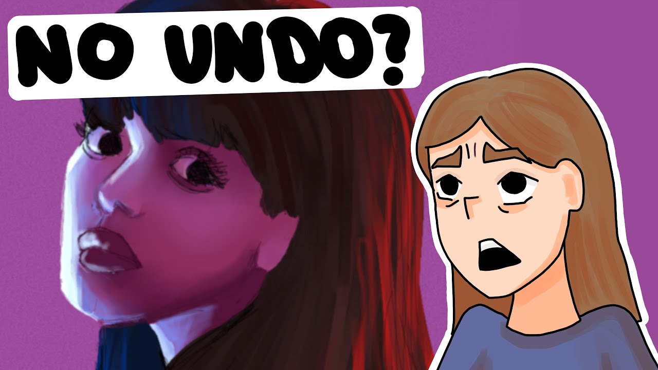 NO UNDO! NO ERASE! NO LIQUIFY! (Digital Art Challenge)