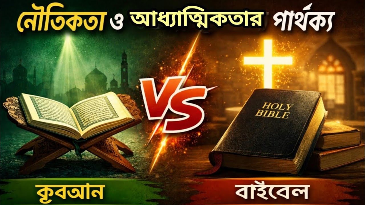 কুরআন নাকি বাইবেল? মানুষের জীবন গঠনে কোনটি বেশি উপযোগী?