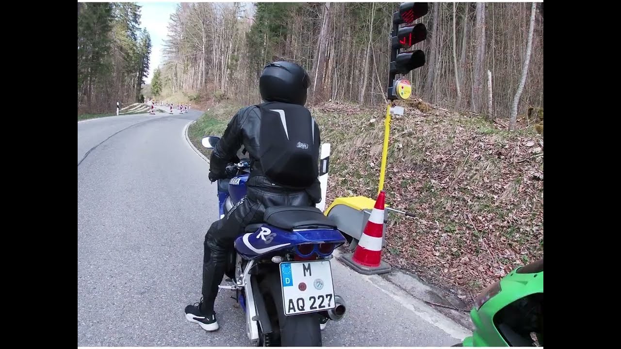 Mit dem motorrad durch Sch&auml;ftlarn