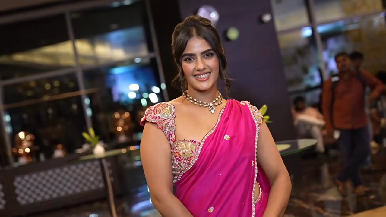 Kavya Thapar At Viswam Pre-Release event