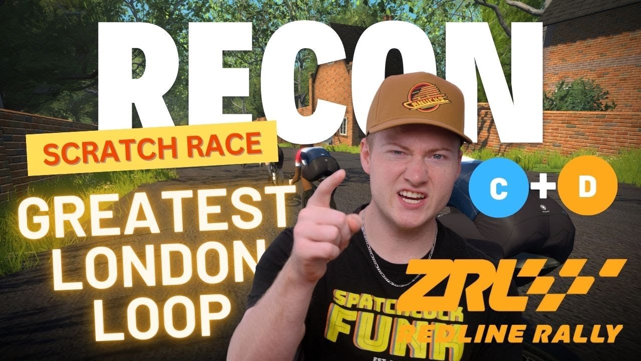 Лучший обзор лондонской петли || Гоночная лига Zwift 2026 || Гонка без гандикапа