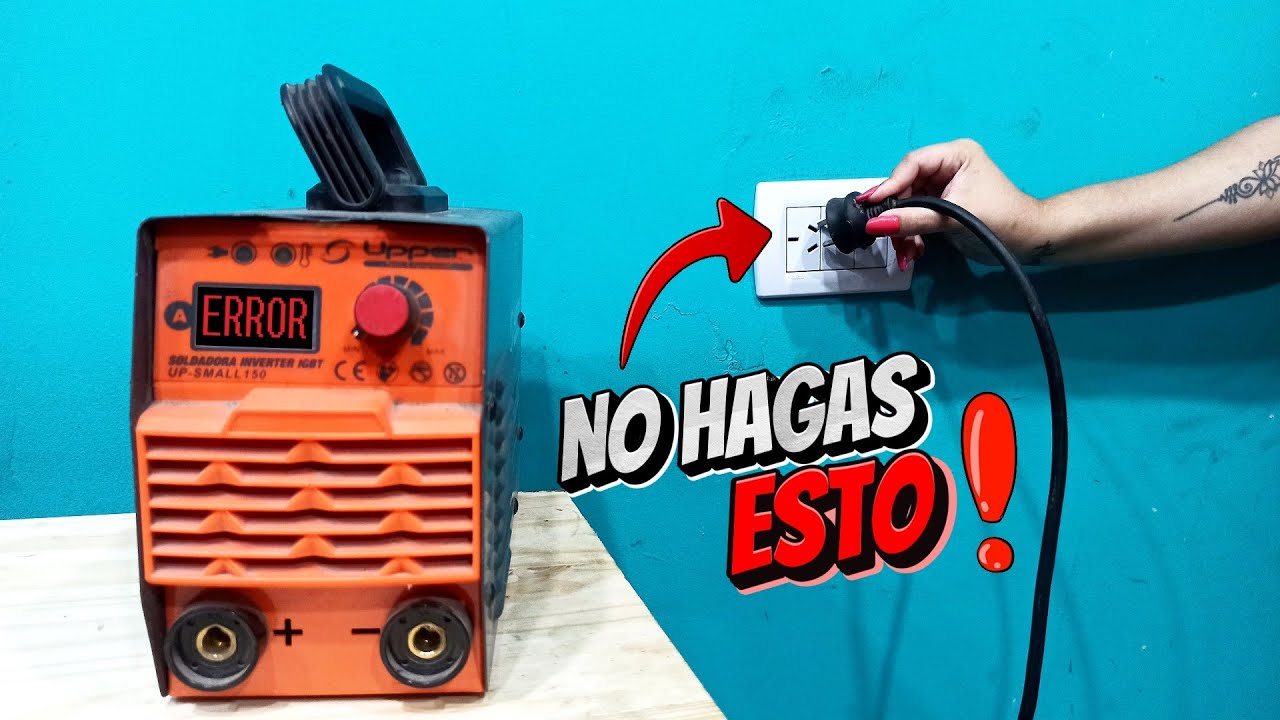 ❌¡No La Conectes! Si Tenes Máquina de Soldar o Pensas Comprar Una, Tienes que Ver Esto