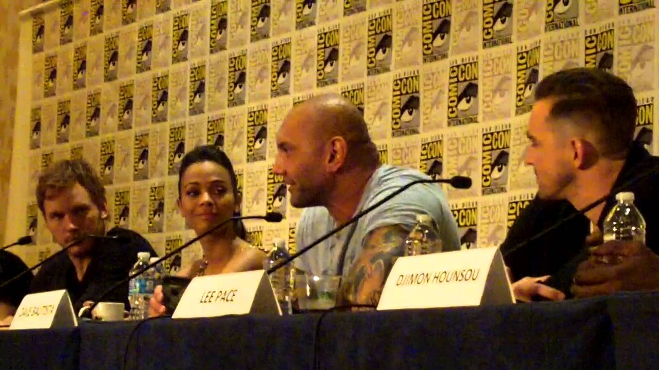 SDCC2013 Guardians Of The Galaxy Press Conference at San Diego Comic Con 2013