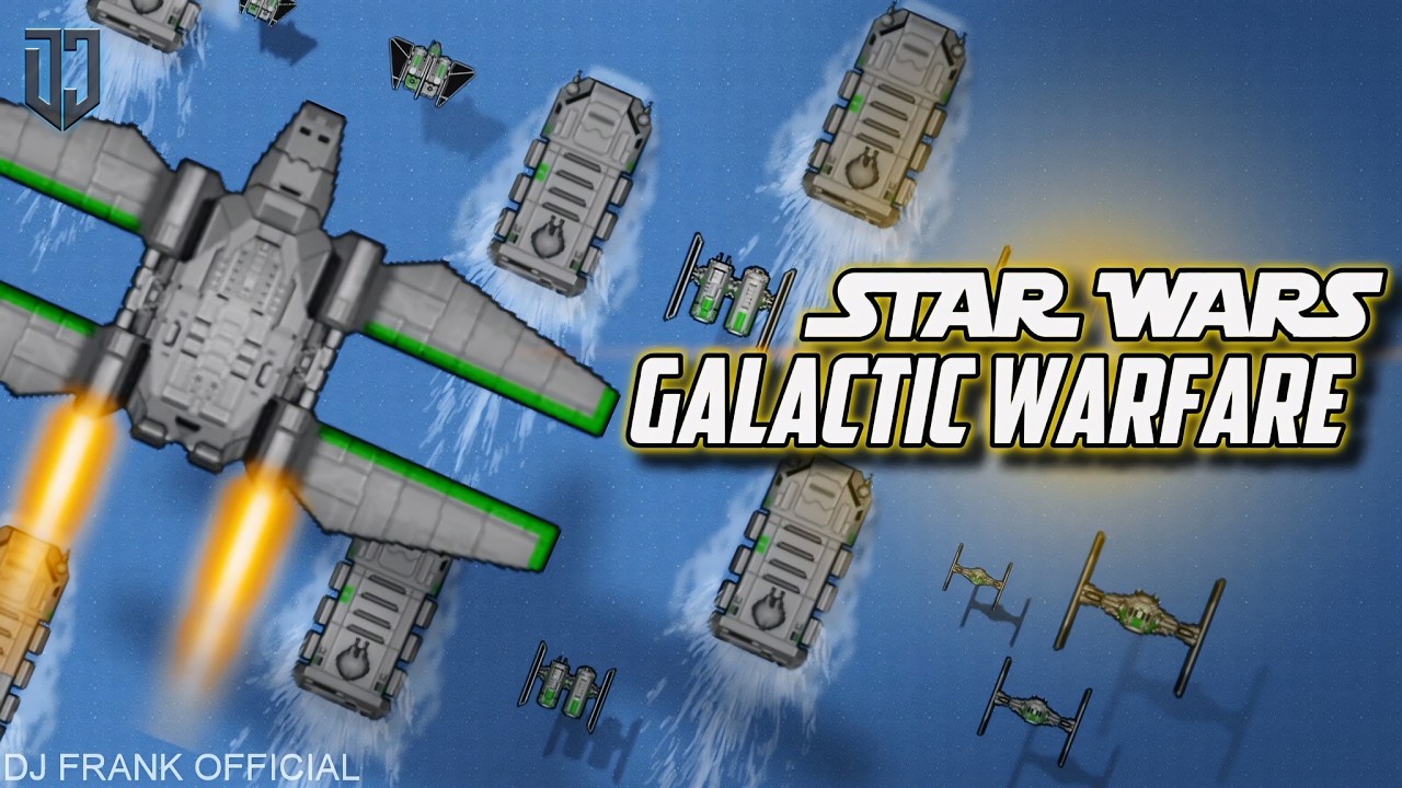 Star Wars in Rusted Warfare?! Galactic Warfare NEW UPDATE is INSANE!