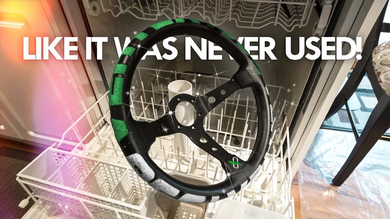 Restoring a Steering Wheel using a Dishwasher!? + Our VERTEX Collab is here!