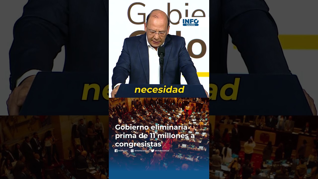 Gobierno eliminar&iacute;a prima de 11 millones a congresistas