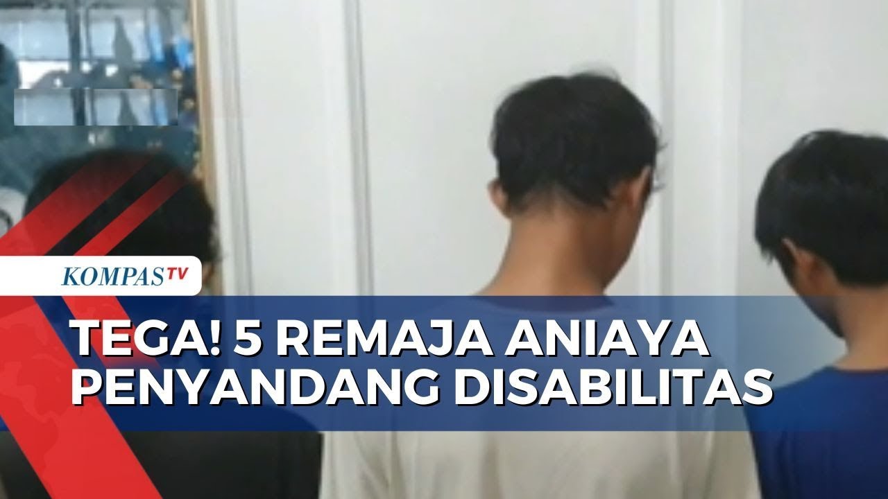 2 Masih Buron! 3 Remaja Pelaku Penganiayan Disabilitas Berhasil Ditangkap!
