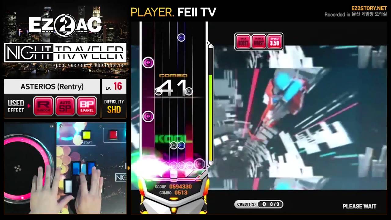 [Pump It Up Prime 2 x EZ2AC] Collaboration Songs : ASTERIOS (Reentry)