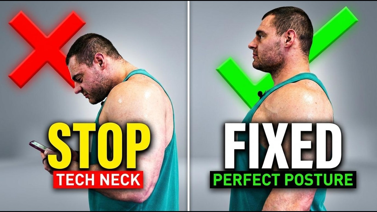 Tech Neck Destroying Your Posture? Try This 5-Minute Routine