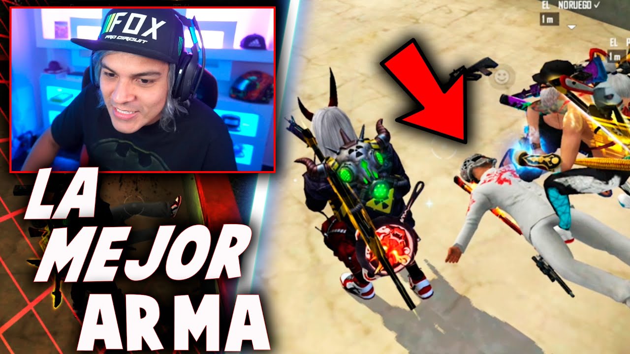 CON ESTA ARMA TAMBIEN BAJARAS HEROICOS😵😵//Free Fire | Ronsito