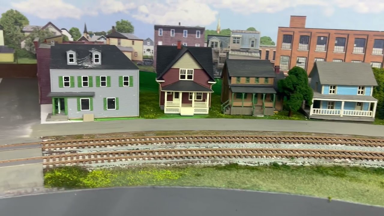 Catawissa to Danville, PA;  NEW Scenery.  Reading RR Catawissa Br. in HO Scale.