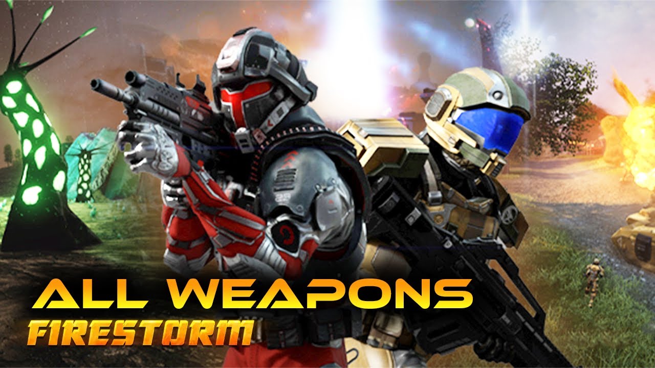 All Guns From Firestorm - A Tiberium Sun Reimagined FPS Project