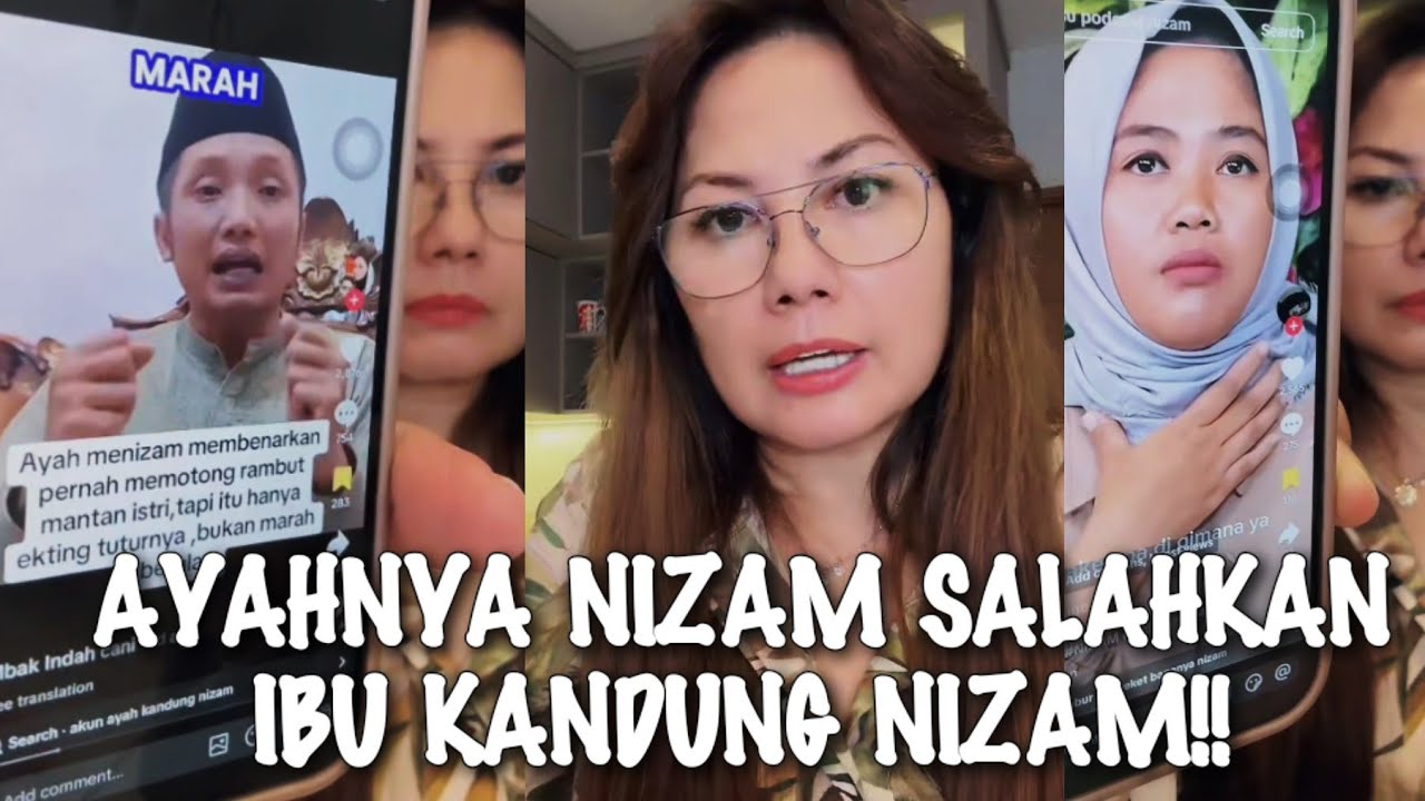 MIRIS√√ AYAHNYA NIZAM SALAHKAN IBU KANDUNGAN NIZAM EMMA WAROKA NGAMUK!!