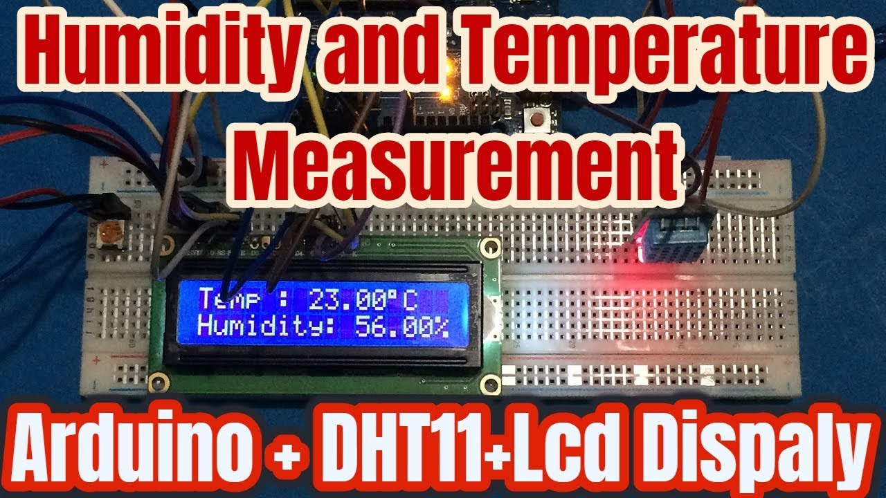 DHT11 Humidity and Temperature Sensor Tutorial Using Arduino