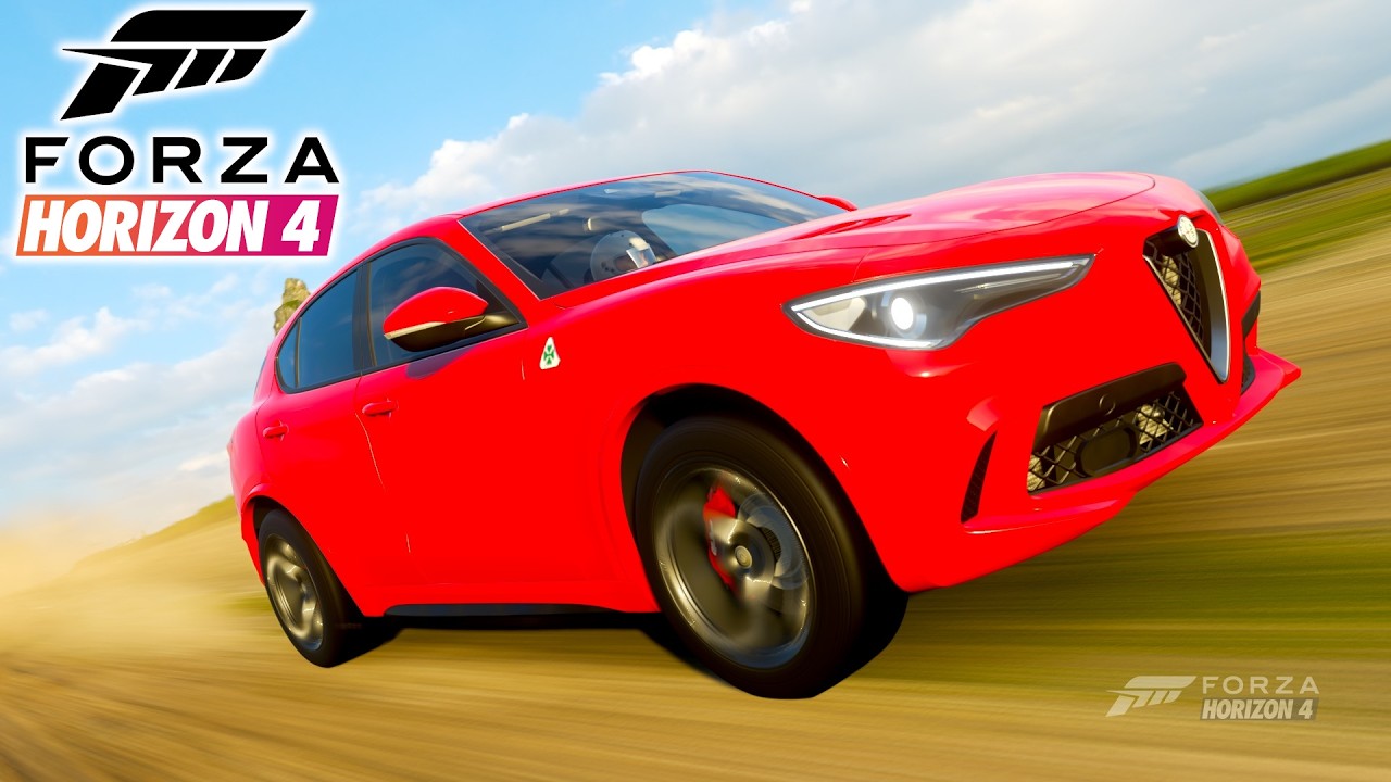 ¡El Alfa Romeo Stelvio Quadrifoglio en la expansión Isla Fortuna! – Forza Horizon 4