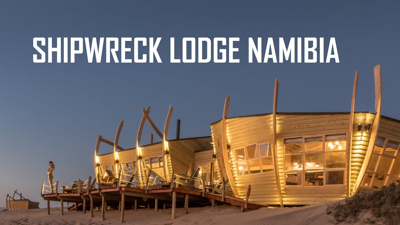 Shipwreck Lodge in Skeleton Coast Park, west coast of Namibia, southern Africa