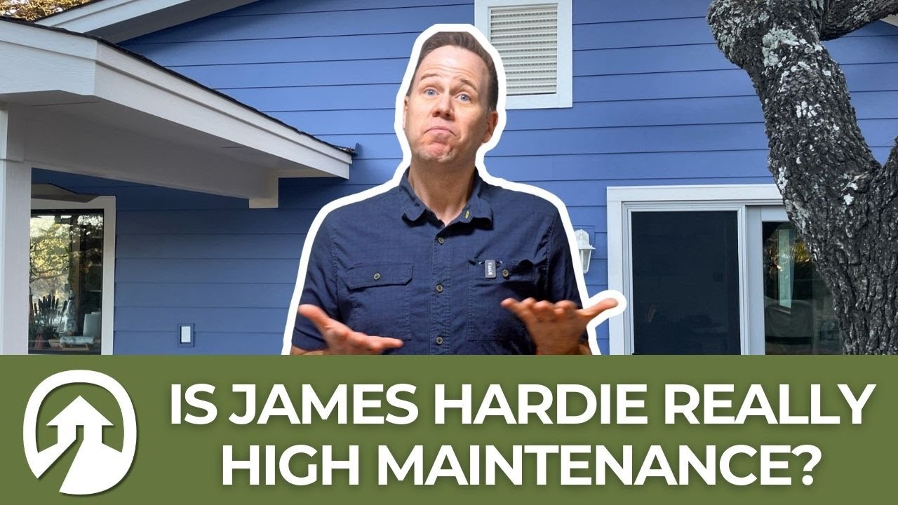 James Hardie Siding Holds Paint 3X Longer Than Wood! Is It Really High Maintenance?