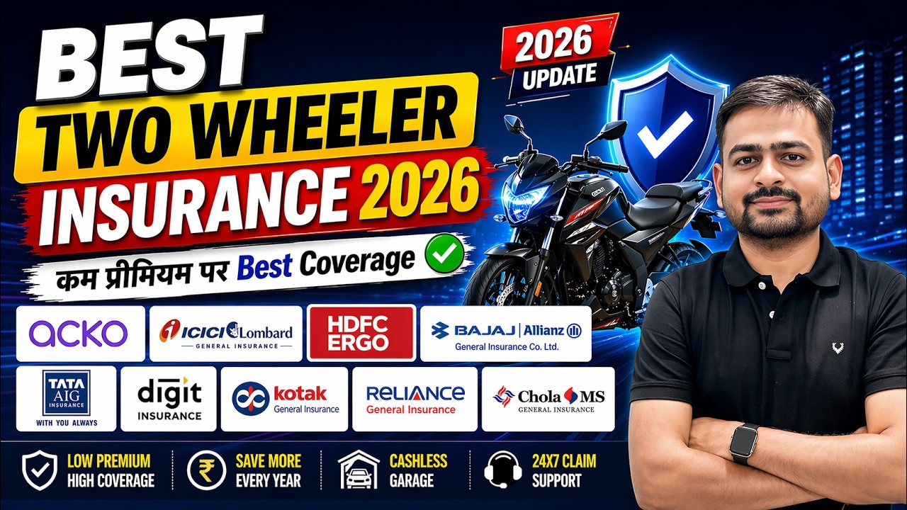 Best Two Wheeler Insurance in India 2026 | Best Bike Insurance Policy in India 2026