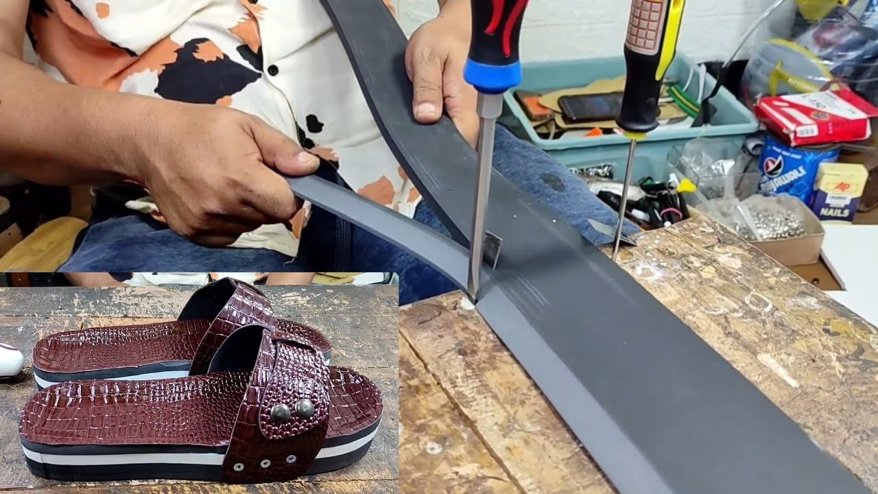 Membuat sandal selop yang cantik