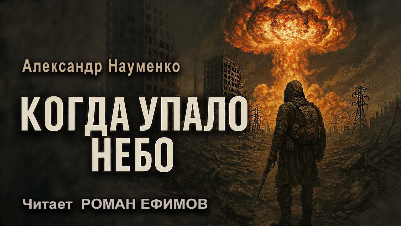 КОГДА УПАЛО НЕБО (аудиокнига). ПОСТАПОКАЛИПСИС. Александр Науменко. Читает Роман Ефимов.