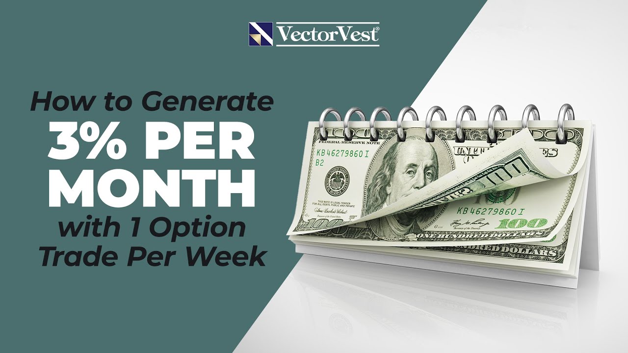 How to Generate 3% Per Month with 1 Option Trade Per Week | VectorVest Live