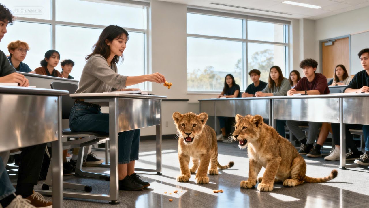 The Cubs Interrupted Lecture With Growls — The Human Tossed Them Snacks, and Class Continued | HFY