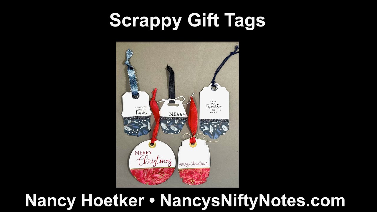 Scrappy Gift Tags