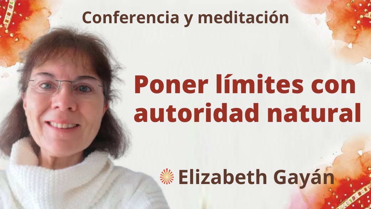 Meditaci&oacute;n y conferencia: 