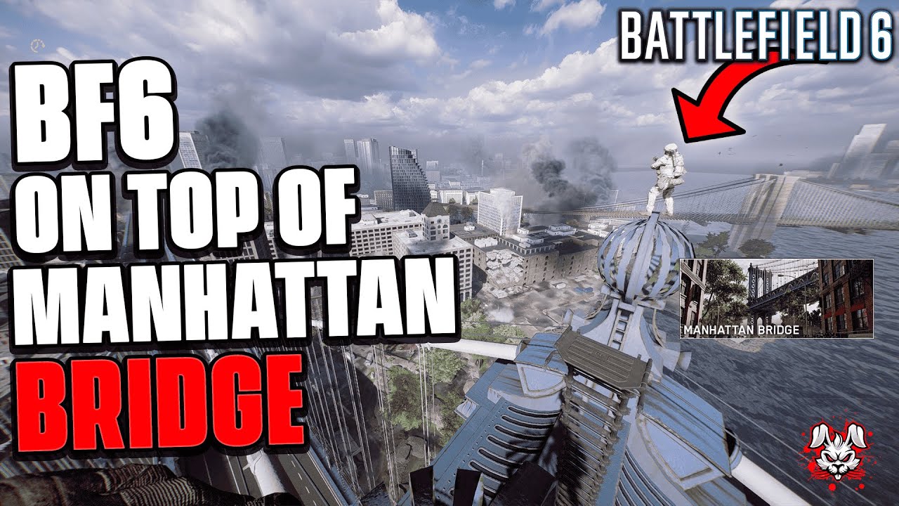 BATTLEFILED 6🔥NEW GLITCH ON TOP OF MANHATTAN BRIDGE (USE THIS BEFORE IT PATCHED)