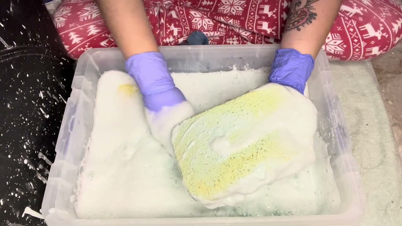 Soapy piney paste 🌲🌲💚💚