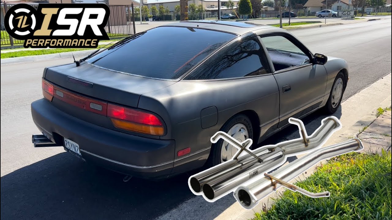 240sx ISR Blast Pipes Installed!!