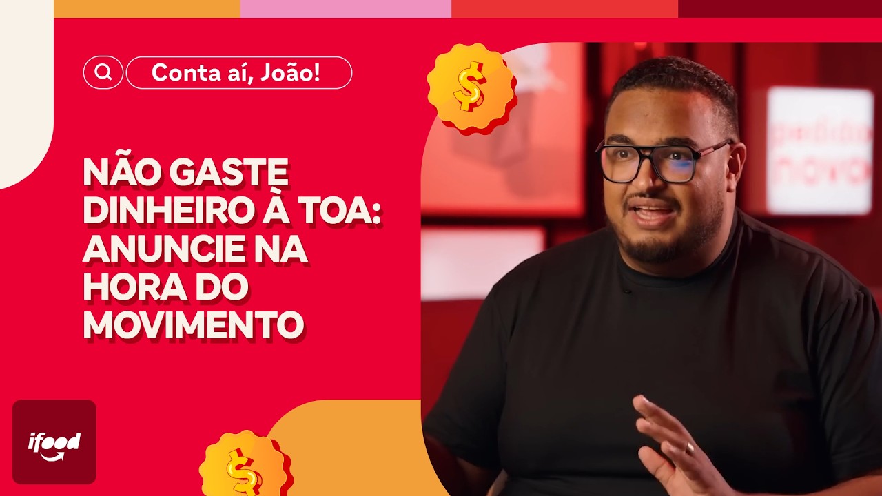 Como acumular orçamento de iFood Ads para o fim de semana?