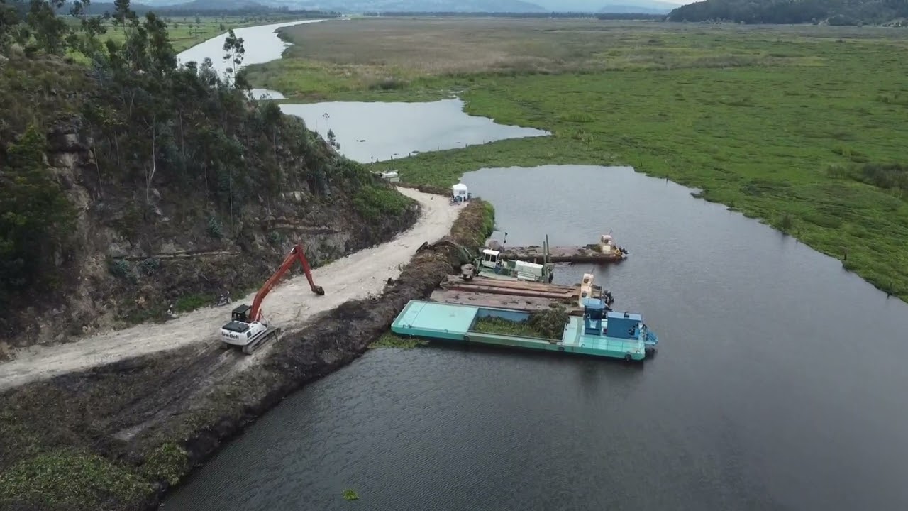 dji mini 2 laguna de Fuquene cundinamarca