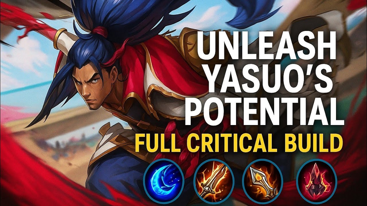 Full Critical Build Yasuo : THE UNFORGIVEN😈