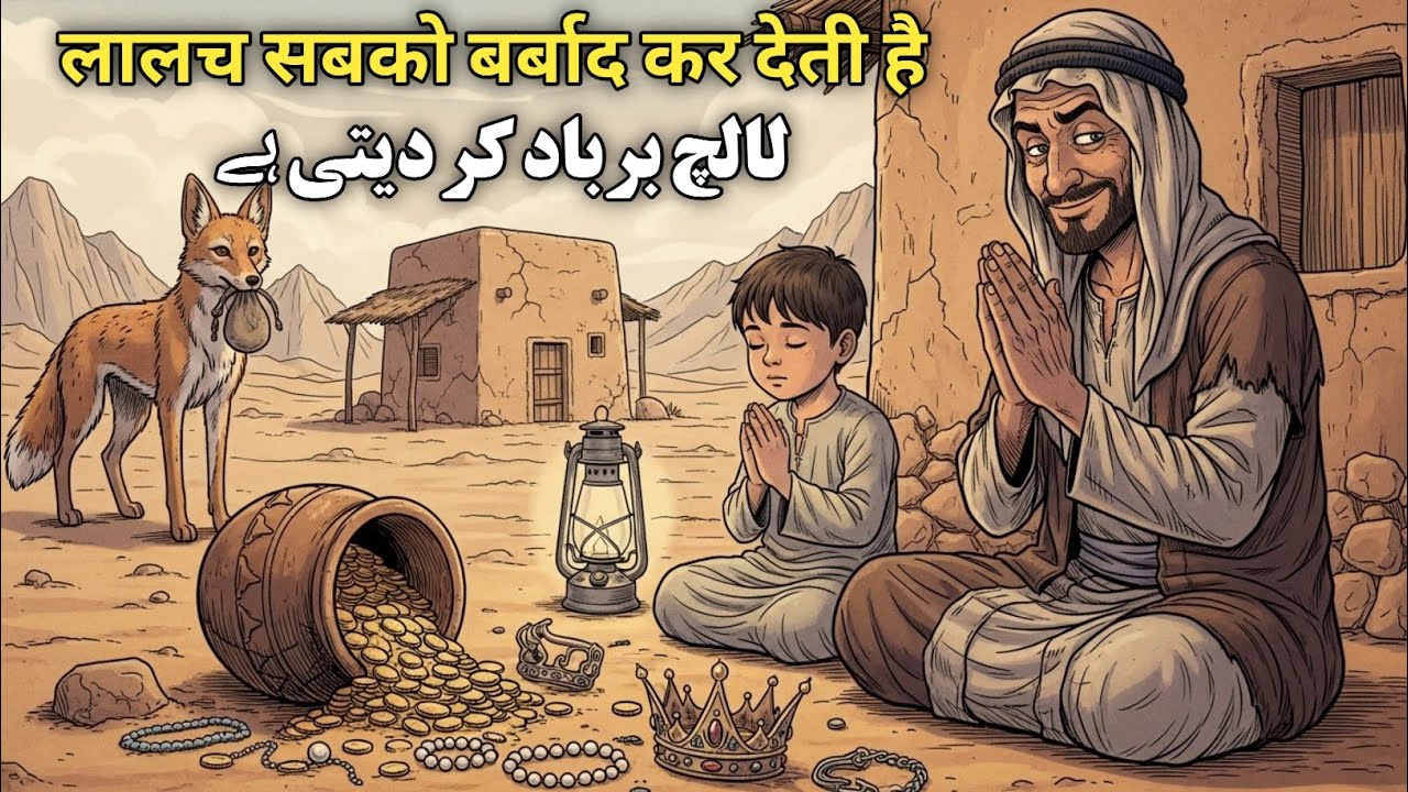 Lalach Ki Hawas Insan Ko Andha Kar Deti Hai | Islamic Wisdom Story | Qadeem Hiqayat 