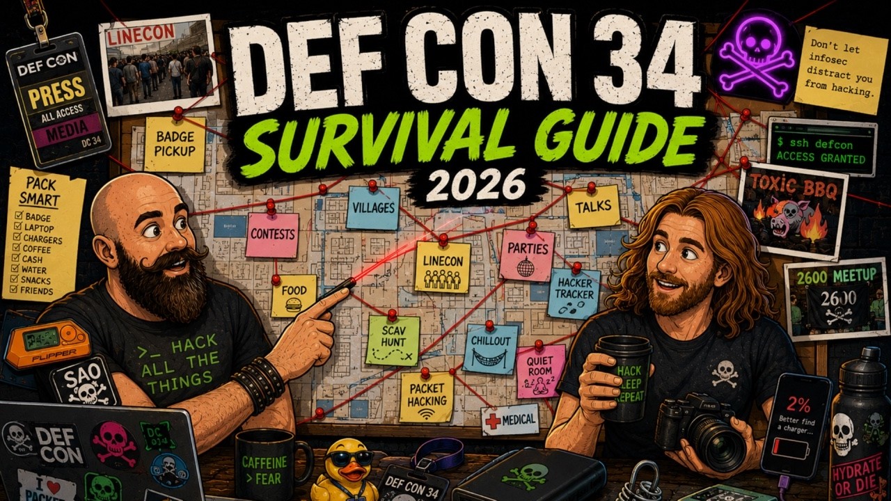 DEF CON 34 Survival Guide (2026)
