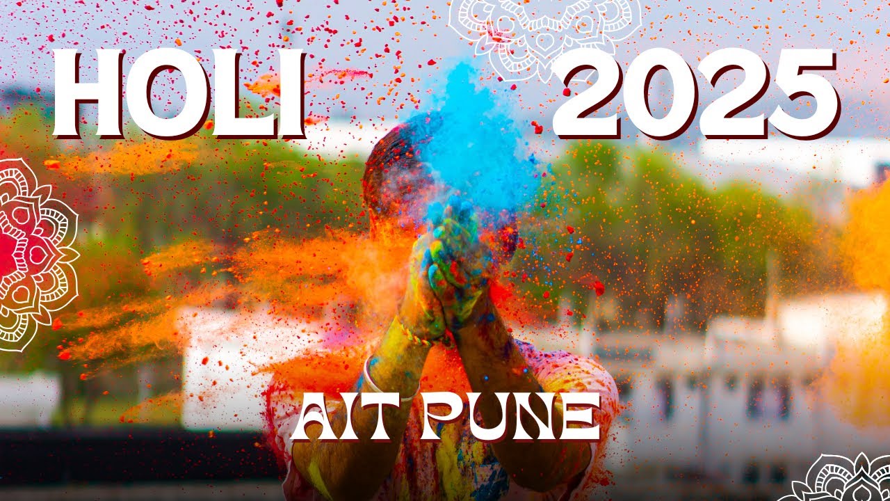 EK HOLI ESI BHI 😜 || AIT PUNE || #collegelifevlog #aitpune #cutoff #jeemains2025
