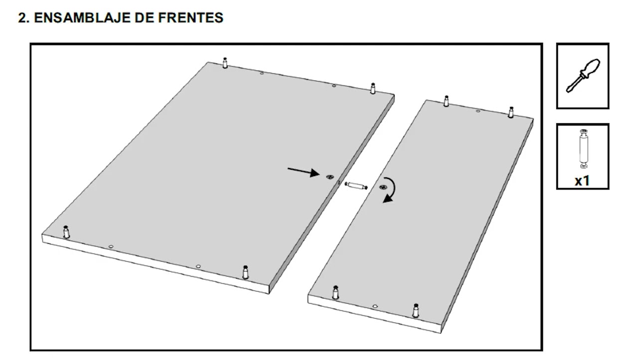 Manual de montaje Mostrador  de recepción Mobi movilidad reducida - Mobiocasión