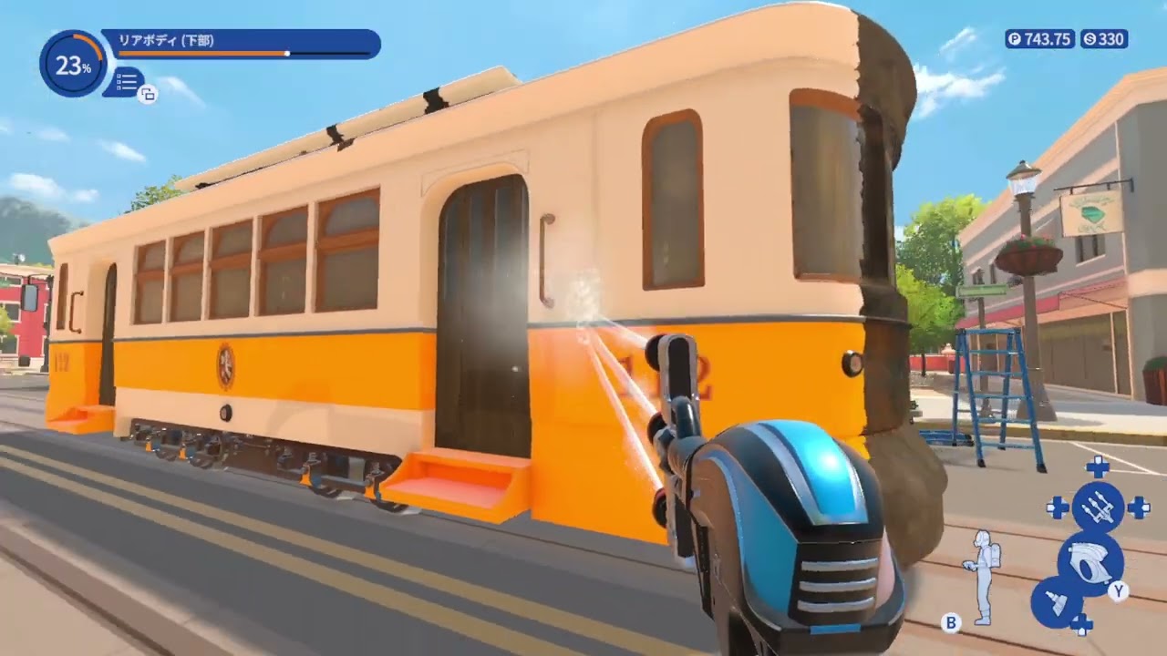 Power Wash Simulator 2　路面電車　サルベージハウス