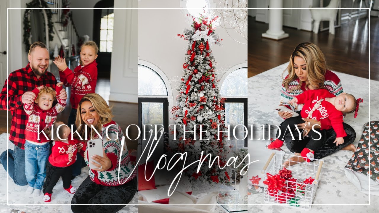 Vlogmas | Kicking Off the Holidays, Hauls, Cooking & Cozy Family Vibes!
