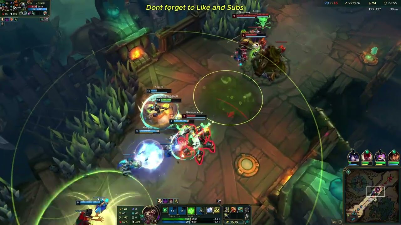 Pure ARAM Violence 💀 Teamfights + Pentakills