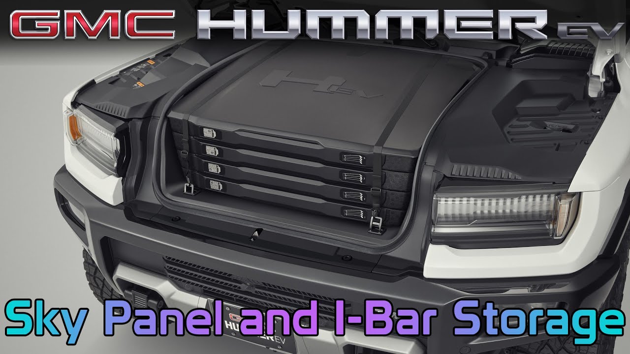 Storing your Hummer EV Roof Panels